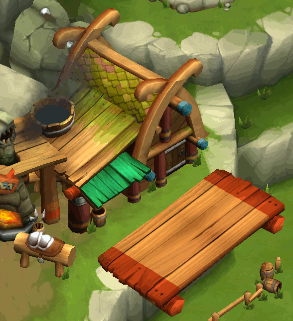 Gobber building a house Gobber building a house